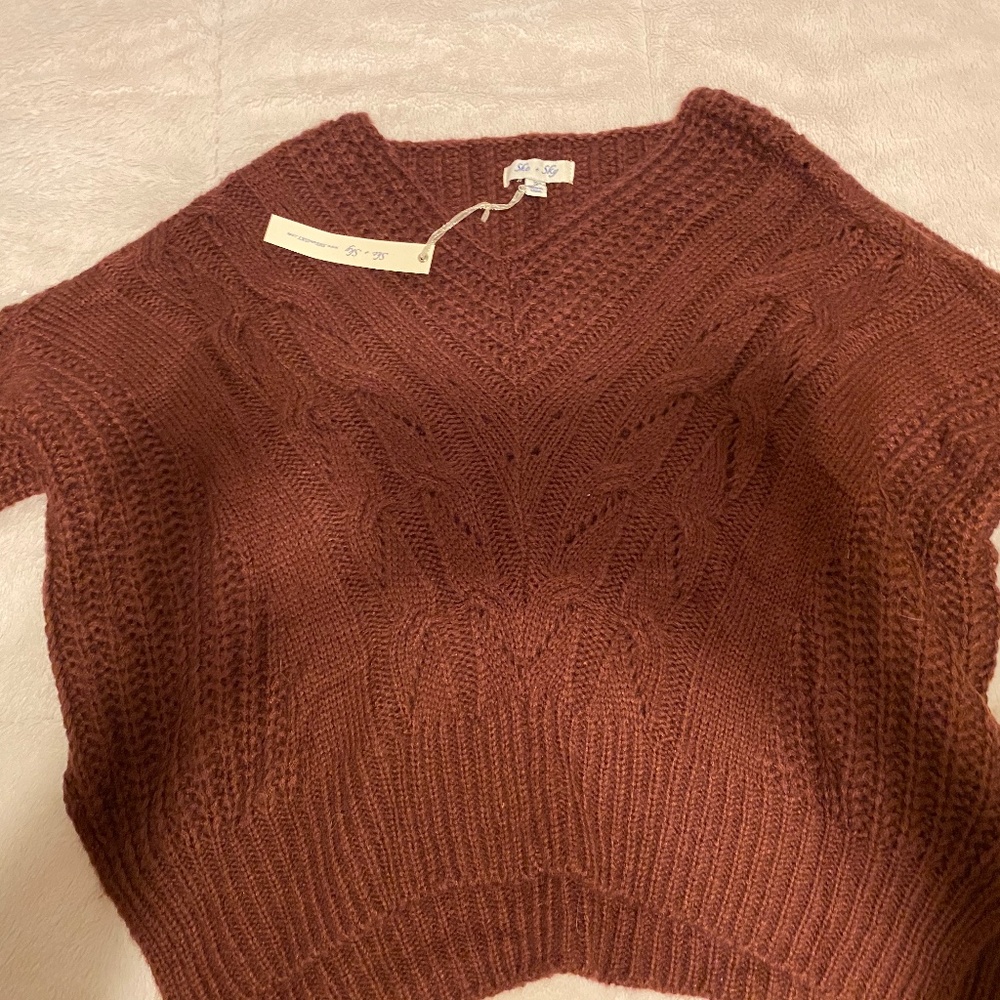 Soft knitted sweater